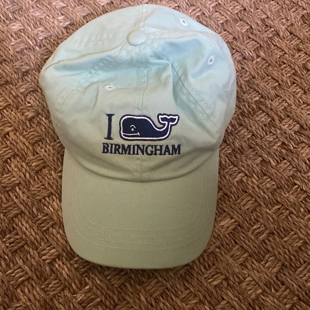 vineyard vines I (whale) Birmingham, 1st Anniversary, mint green, NWOT - unisex